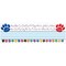 Teacher Created Resources Colorful Paw Prints Left/Right Alphabet Name Plates, 36 Pieces, PK6 TCR4040 - alternate 2